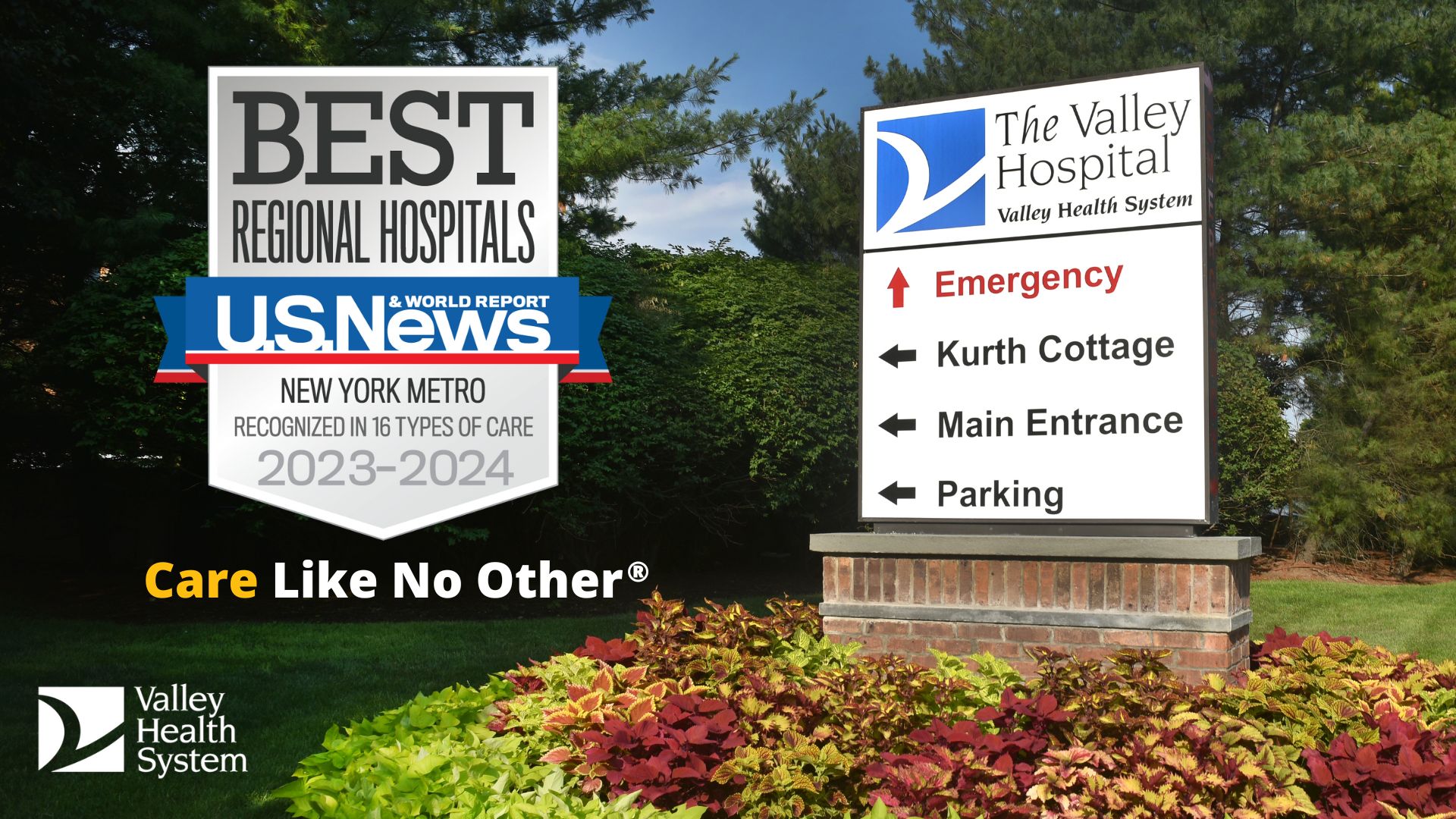 The Valley Hospital Ranked Among the Best Hospitals in New Jersey Valley Health System
